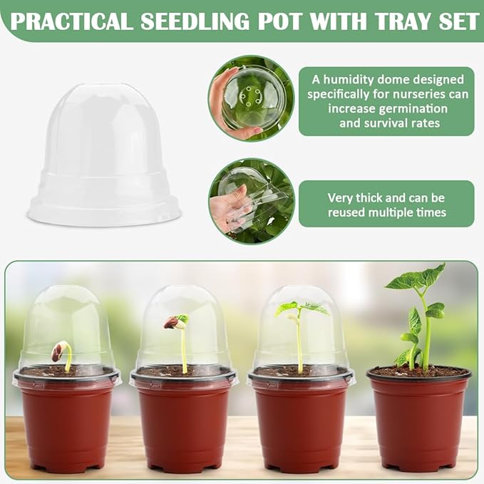 4 Inch 60 Pack Nursery Pots - Image 4