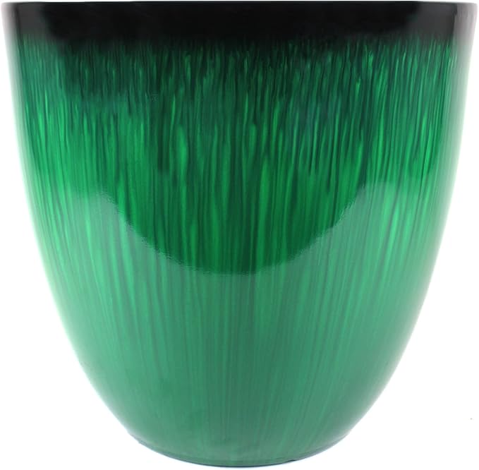 Gardener Select EPR18-205 Egg Planter Green Flower by GardenerSelect