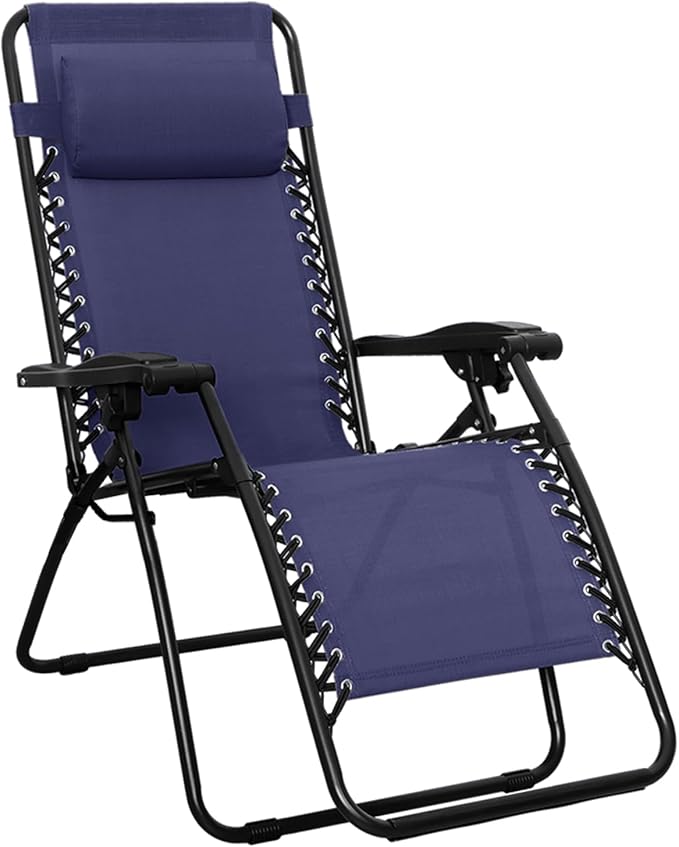 Amazon Basics Outdoor Patio Zero Gravity Lounge Chair by AmazonBasics