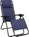 Amazon Basics Outdoor Patio Zero Gravity Lounge Chair by AmazonBasics