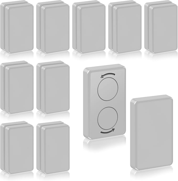 18pcs Outdoor Curtain Weights, Plastic Wrapped Magnetic Drapery Weights by Phoncoo