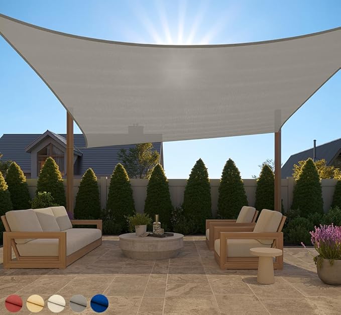 GORILLA GRIP Heavy Duty Sun Shade, UV Protection Fade Tear and Rust Resistant by GorillaGrip