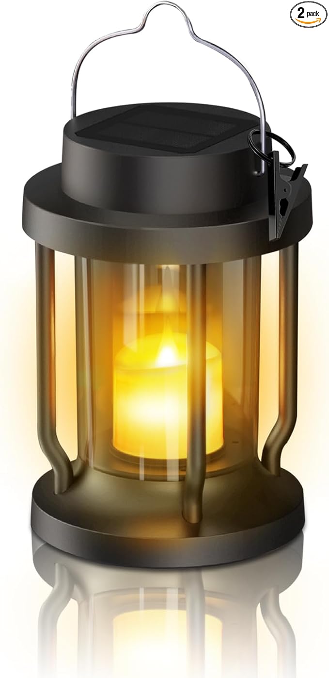Solar Lantern Outdoor & Indoor Use – Hanging Solar Lights by Unknown