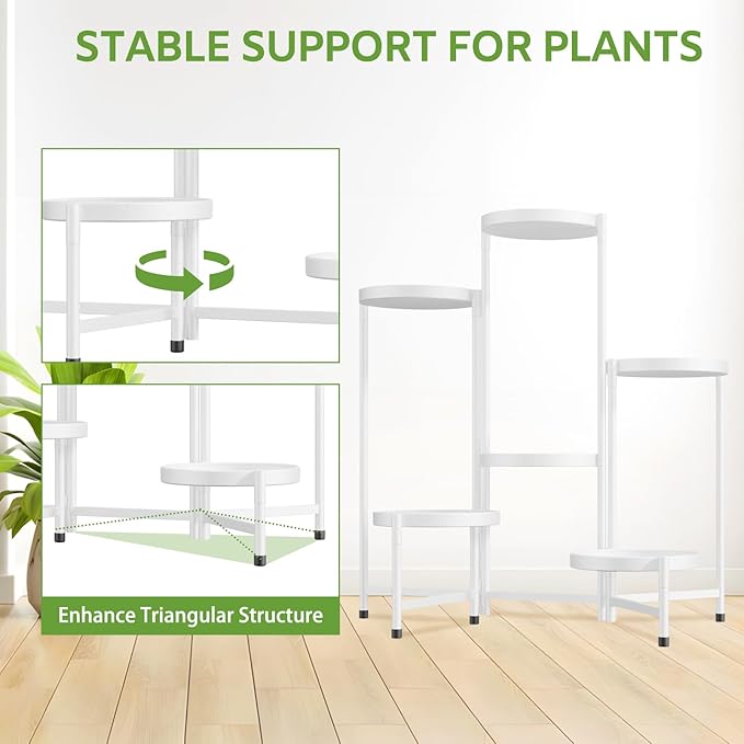 iDavosic.ly 6 Tier Large Plant Stand Indoor - Image 5