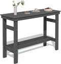 SERWALL 41" Outdoor Bar Table by SERWALL