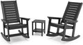 GREENVINES Outdoor Rocking Chair Set | 3-Piece | 2 Rocking Chairs by GreenVines