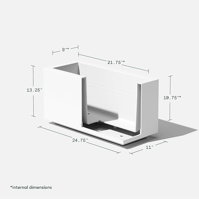 Veradek Block Series Long Box Planter - Image 3