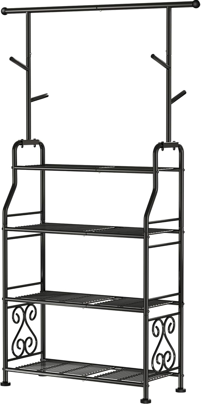 GIOTORENT Plant Stand Indoor Outdoor, 4-Tier Heavy Duty Metal Shelves, Display - Image 7