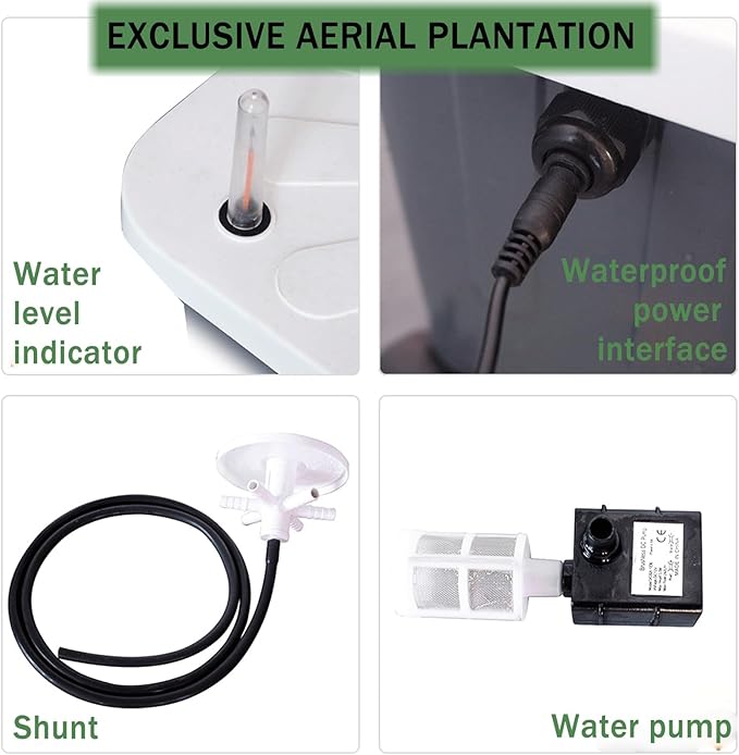Hydroponics Tower Indoor Growing System Vertical Garden Planter Indoor Smart - Image 7