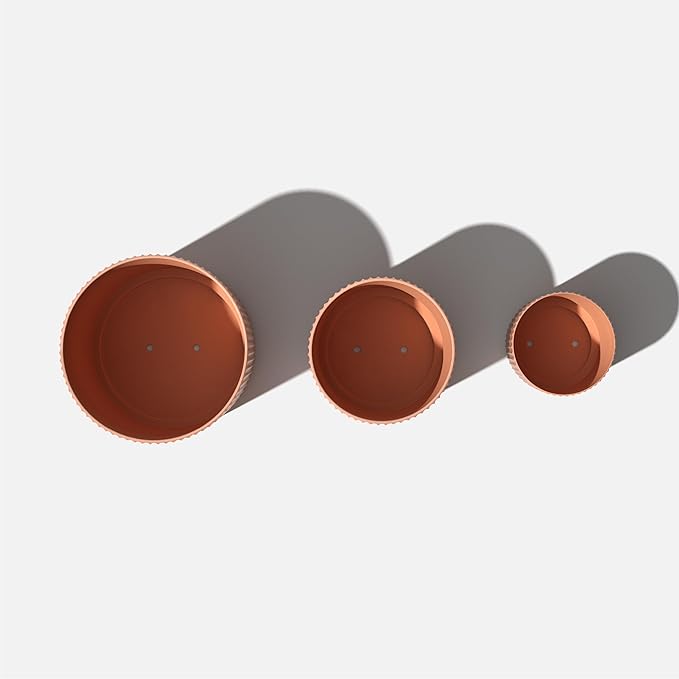 Veradek Demi Series Set of 3 Round Planters - Image 7