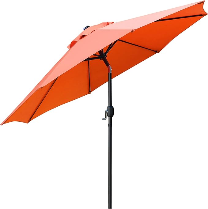 Sunnyglade 9' Patio Umbrella Outdoor Table Umbrella - Image 2