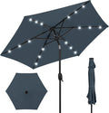 Best Choice Products 7.5ft Outdoor Solar Market Table Patio Umbrella by BestChoiceProducts