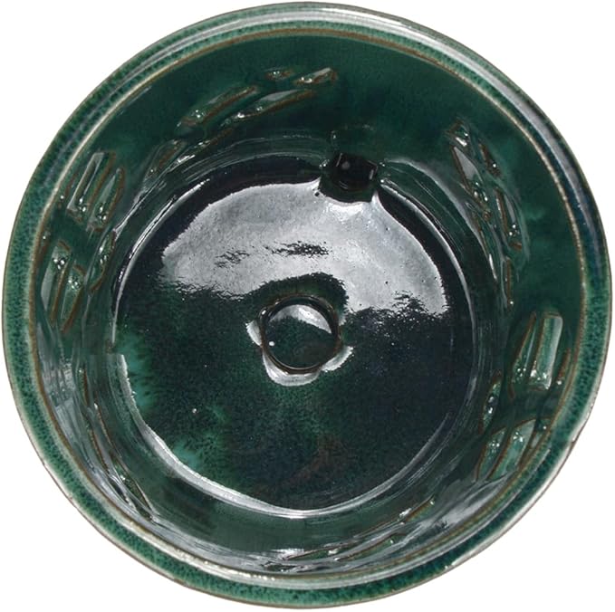 W&W Orchid Pot with Holes and Saucer - Image 5