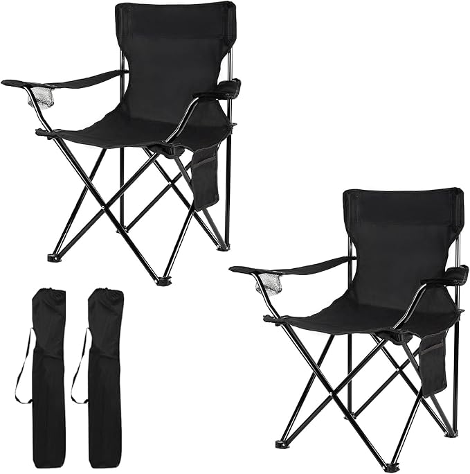 Damei century Folding Camping Chairs- Lightweight, Portable Chair by Dameicentury