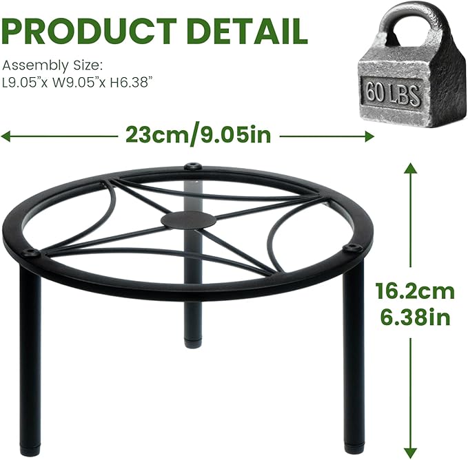 TOSKING Heavy Duty Metal Plant Stand - Image 3