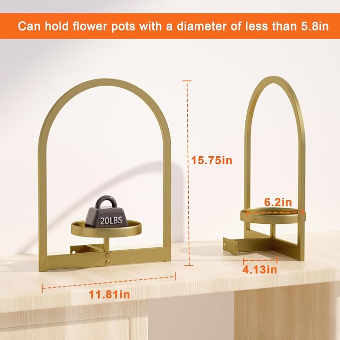 Wall Plant Holder, Wall Planter - Image 2