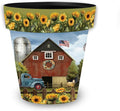Briarwood Lane Sunflower Barn Medium Planter by BriarwoodLane