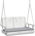 VINGLI Outdoor 4 FT Porch Swing, Heavy Duty 880 LBS Wooden Patio Swings by VINGLI