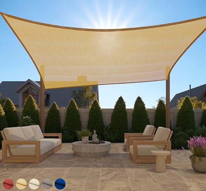 GORILLA GRIP Heavy Duty Sun Shade, UV Protection Fade Tear and Rust Resistant by GorillaGrip