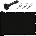 UPGRADE Privacy Fence Screen 6'x10' Black Outdoor 90% Visibility Blockage 170 by UPGRADE