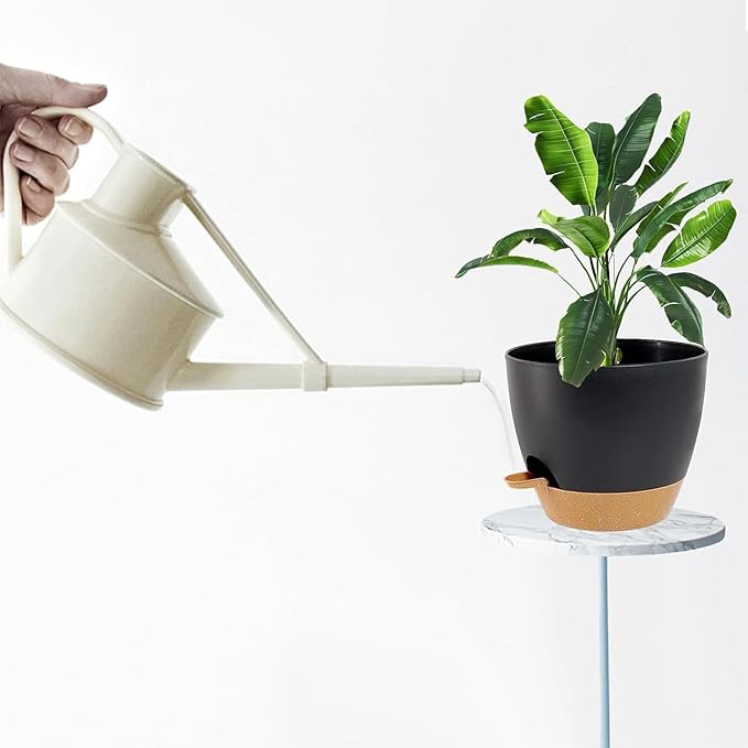 6-Pack Plant Pots with Drainage 7 Inch, Self Watering Pots - Image 5