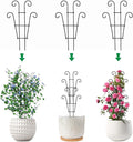 Garden Plant Trellis for Indoor Plants, Stackable Metal Trellis Supports for by Kichwit