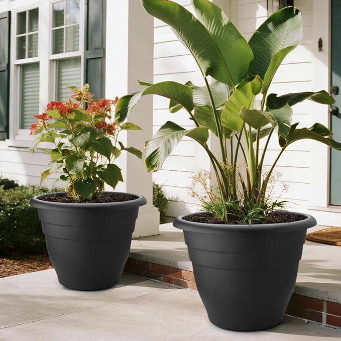 3 Pack 20 Inch Large Plant Pots - Image 7