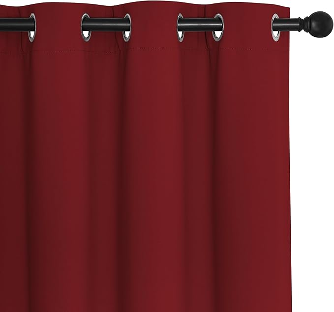 NICETOWN Blackout Curtains 54 Inches Long, Thermal Insulated Room Darkening - Image 7