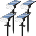 DINGLILIGHTING Solar Lights Outdoor Waterproof: IP65 Led Spot Light Decorations by DINGLILIGHTING