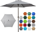 Blissun 7.5 ft Patio Umbrella, Yard Umbrella, Outdoor Market Umbrella by Blissun