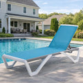 Kozyard Outdoor Chaise Lounge Chair, Full Flat Adjustable Patio Lounger by Kozyard