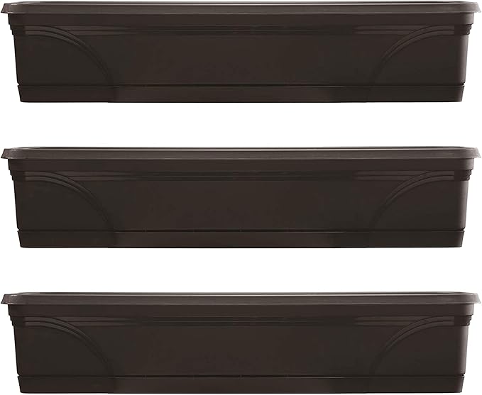 Southern Patio SPAT-MB3612BK 36-Inch Medallion Hanging Windowsill Garden Box by SouthernPatio