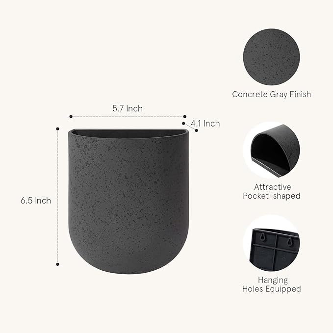 La Jolie Maison Wall Hanging Planters - Image 4
