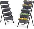 Giantex Set of 2 Vertical Raised Garden Bed, Elevated Planter Raised Beds by Giantex