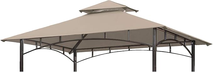 Eurmax USA High Performance Grill Gazebo Canopy Replacement Cover 5x8 BBQ by Eurmax