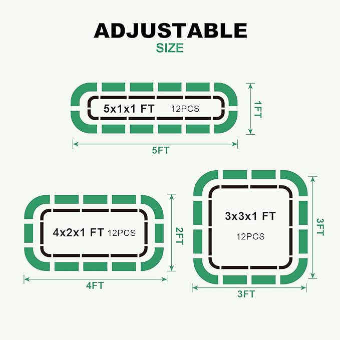 1MORE Raised Garden Bed -4X2X1 Galvanized Planter Box - Image 7