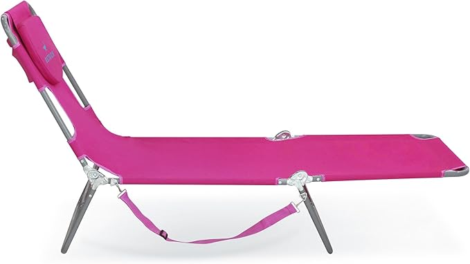 Ostrich Beach Lounge Chair, Folding & Reclining Outdoor Chaise Lounger - Image 7