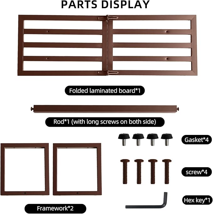 Modern Outdoor Plant Stand for Indoor Corner, Foldable Metal Plant Display - Image 8