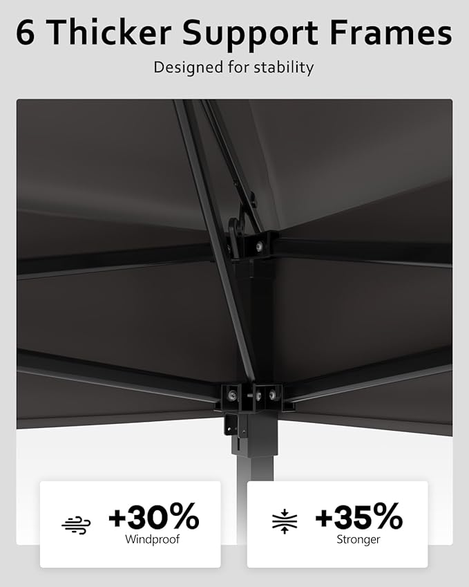 Garveelife 11x11 Pop Up Gazebo Tent - Image 2