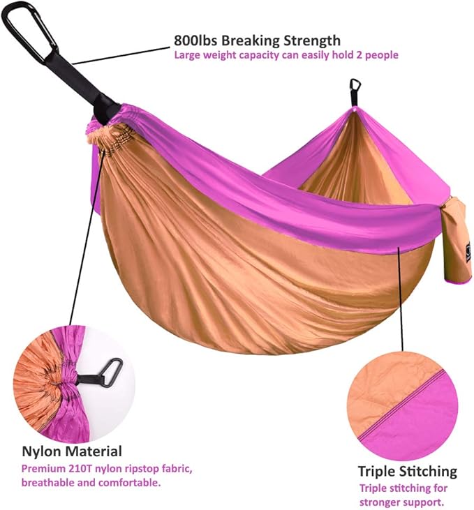 Gold Armour Camping Hammock - Image 2