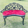 Mandolin Outdoor Park Garden Chair, All Chair Anti Rust Cast Aluminum Patio by Unknown