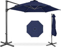 Best Choice Products 10ft Offset Cantilever Hanging Market Patio Umbrella by BestChoiceProducts