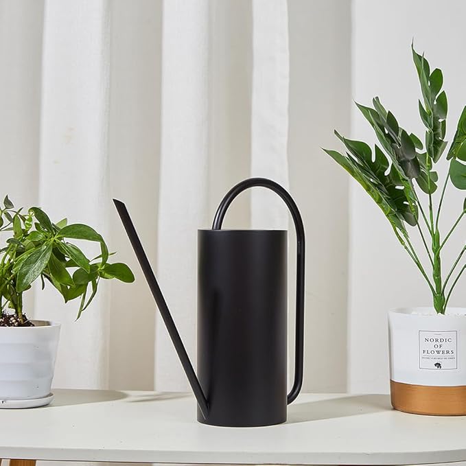 Watering Can for Indoor Plants, 50 oz/1.5L Stainless Steel Watering Can Pot - Image 3