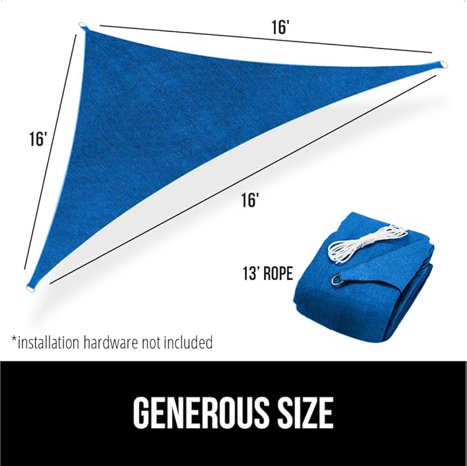 GORILLA GRIP Heavy Duty Sun Shade, UV Protection Fade Tear and Rust Resistant - Image 9