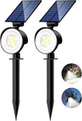 nipify 2 Pack Solar Spot Lights Outdoor Waterproof by Nipify