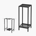Zhongma 2 Tier 30" Tall Indoor Outdoor Plant Stand, 12 L x 12 W x 30 H inch by Zhongma