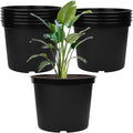 GREANER 5 Gallon Black Planter Pots, Seed Starting Container by GREANER