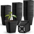 60 Pcs Nursery Pots 2.7 Inch, Plastic Seed Starting Pot by BTPLASTIK