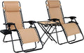 Amazon Basics Outdoor Textilene Adjustable Zero Gravity Folding Reclining by AmazonBasics