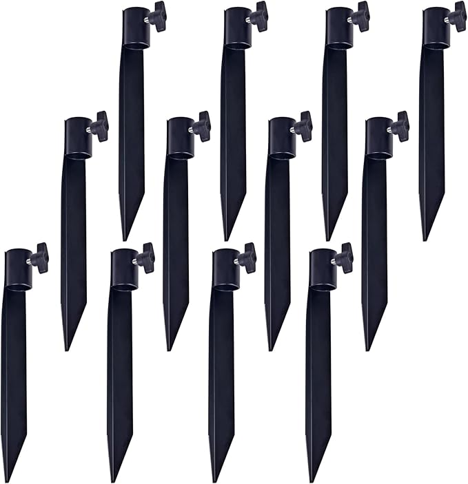 Outdoor Metal Stakes for Ground, Garden Stakes for Lights, Used for Replacement by Unknown